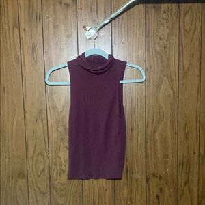 American Eagle Outfitters Purple Muscle Tee Sleeveless Tank